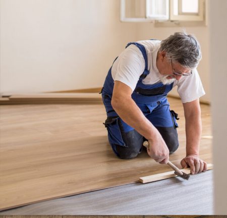 نحوه نصب کفپوش تایل PVC